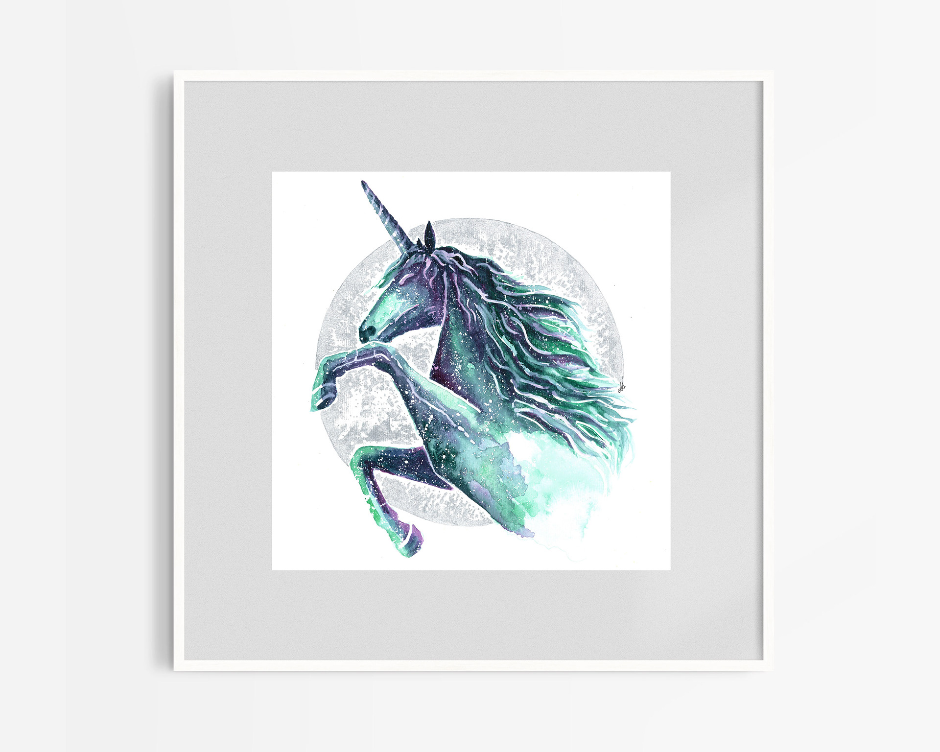 Teal Unicorn