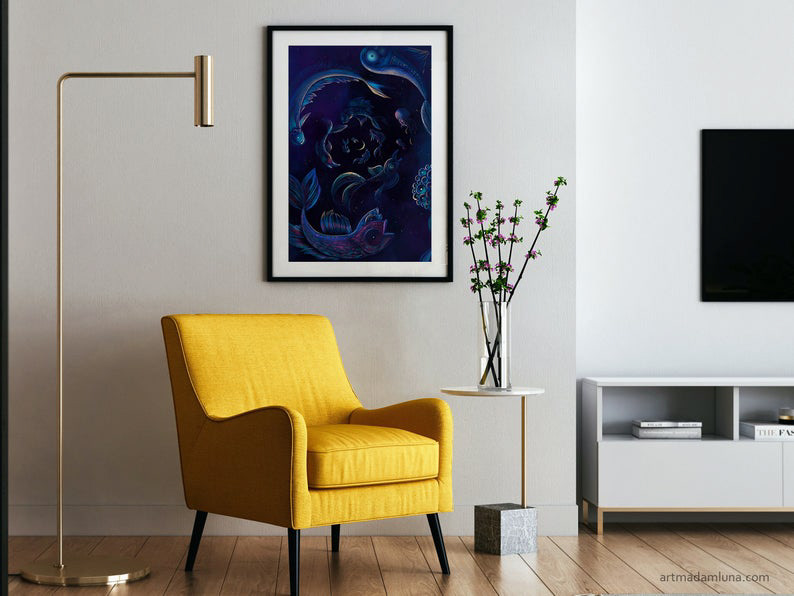Premium-quality Poster A4 made on matte Canon paper 210g €24.99