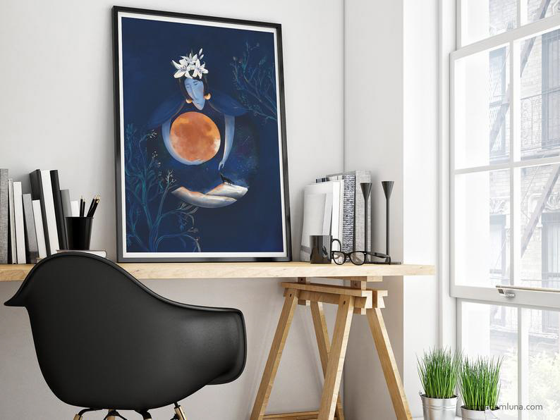Premium-quality Poster A4 made on matte Canon paper 210g €24.99