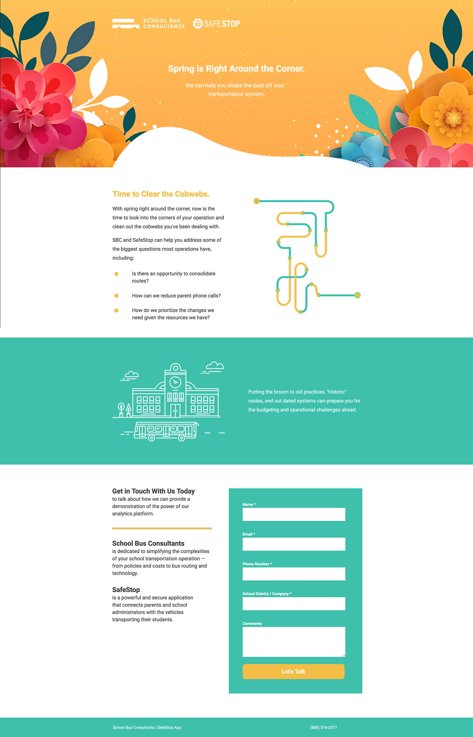 Landing Page Design