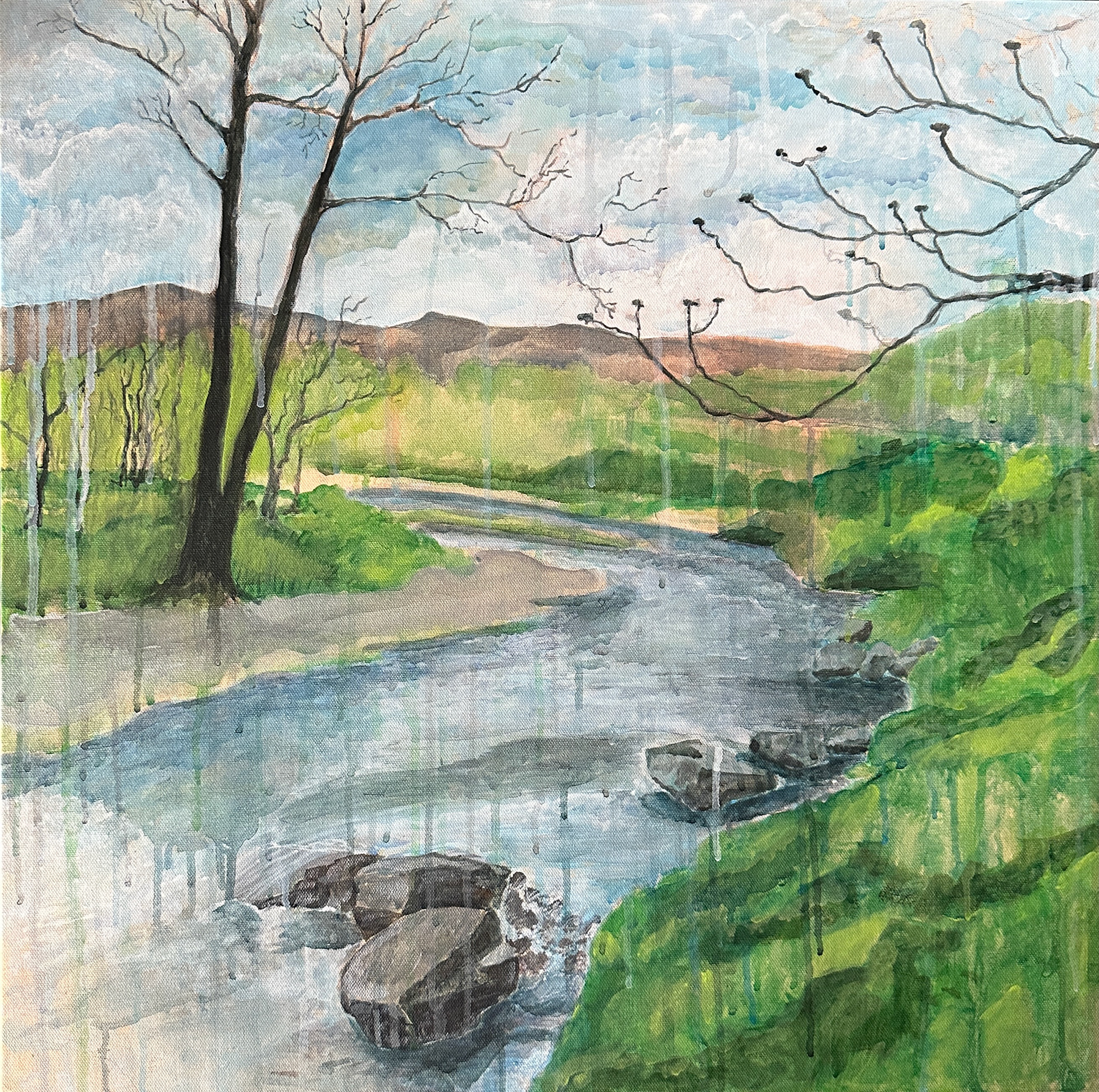 Group show at Firnew Farm Artist's Circle, 2024 Spring