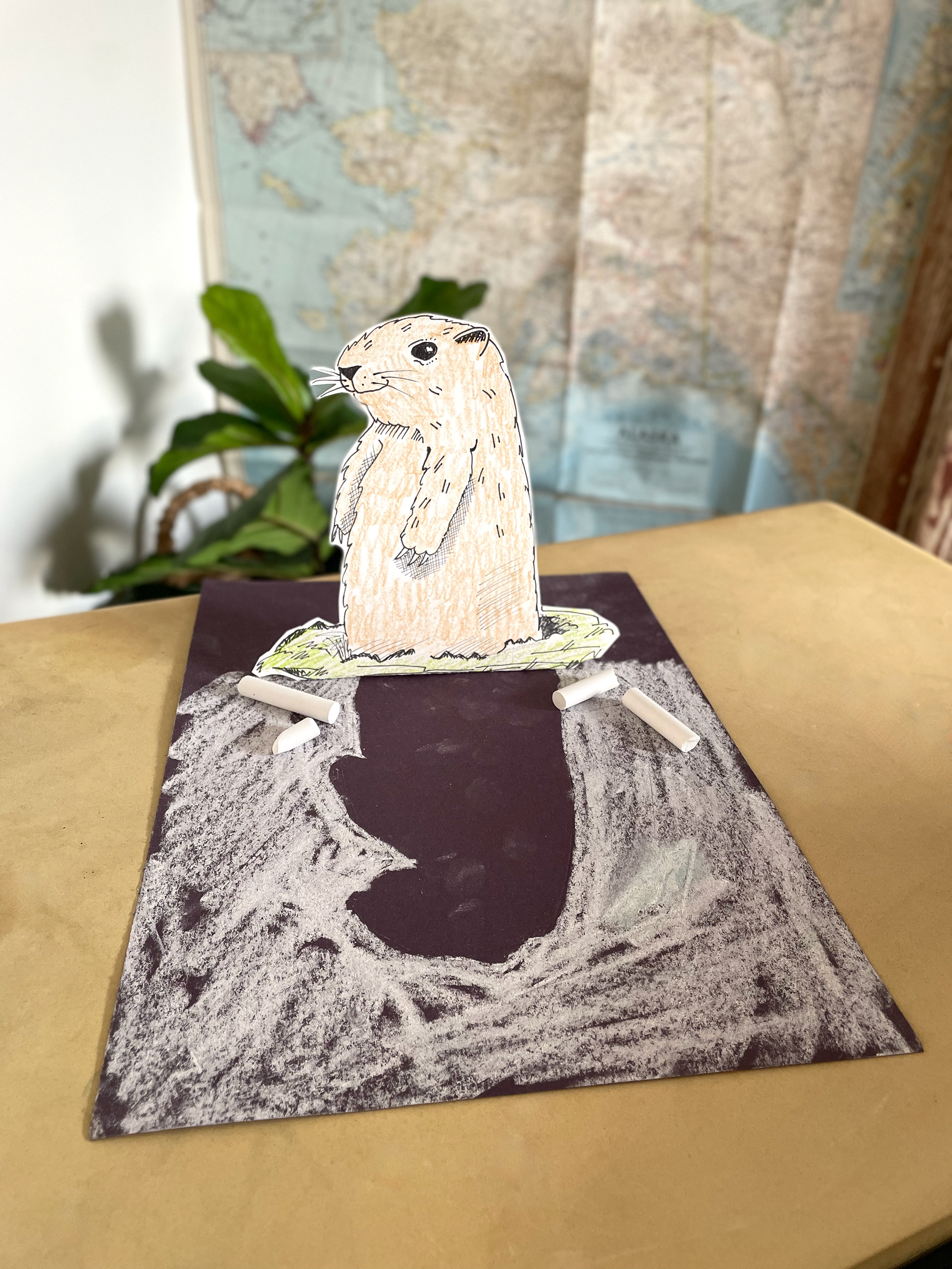 Groundhog Craft for Email