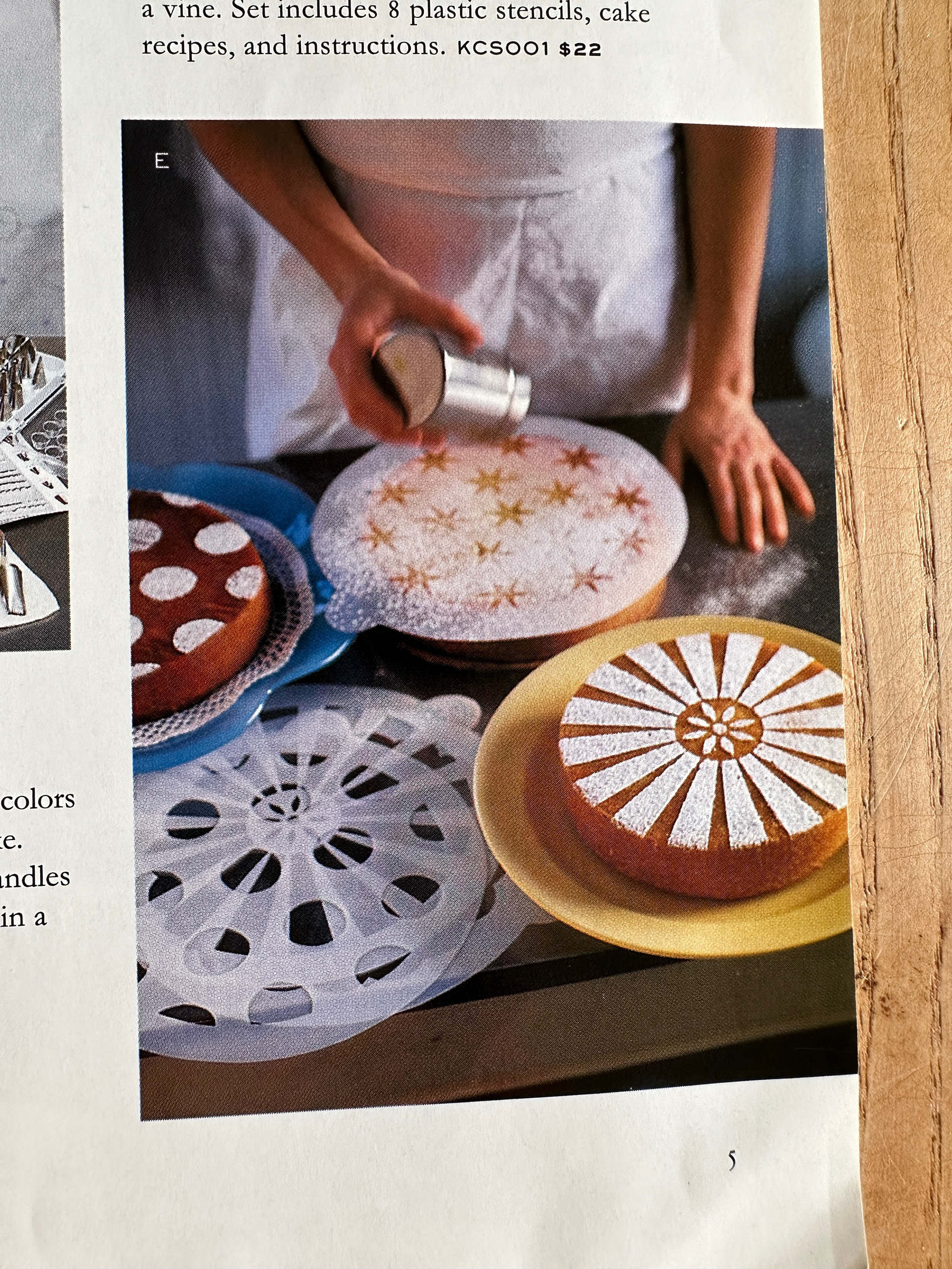 MBM Cake Stencils designed with Margaret McCartney