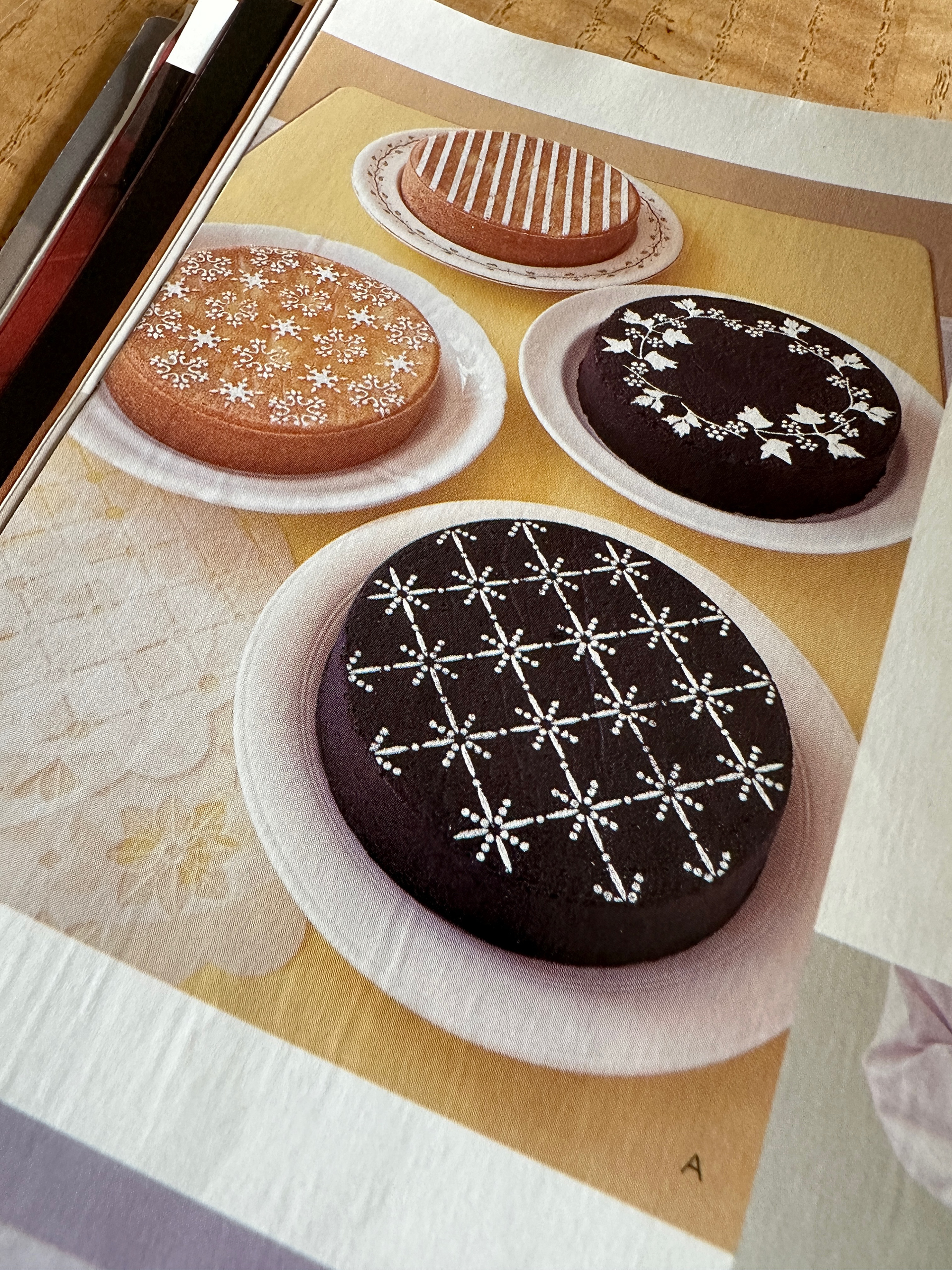 MBM Cake Stencils designed with Margaret McCartney