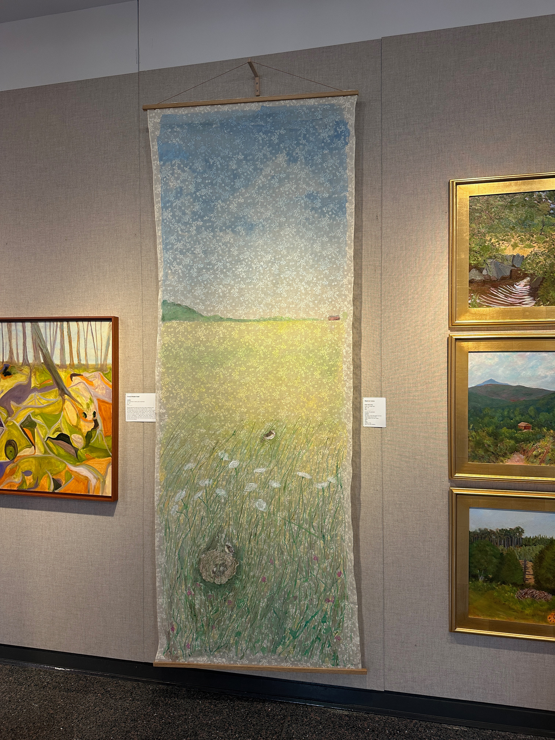 Group Show, Fall 2024, Woodberry Forest School, Baker Gallery