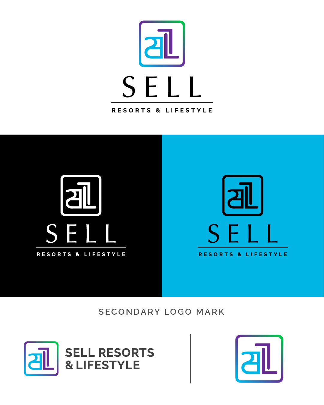 Logo design, SELL Resorts and Lifestyle logo design