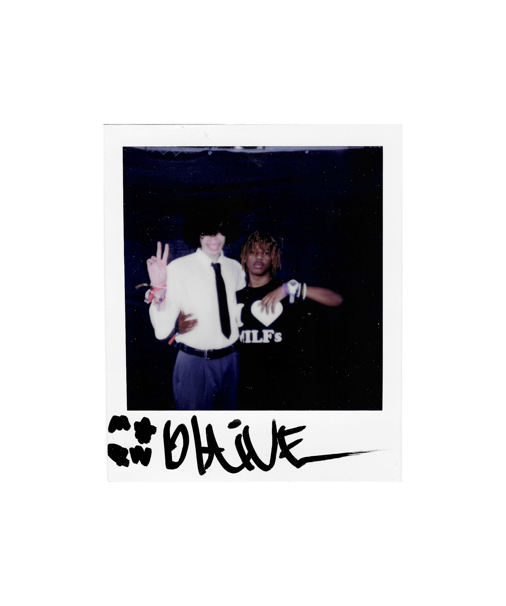 musicians @1glaive and @midwxst at lollapalooza