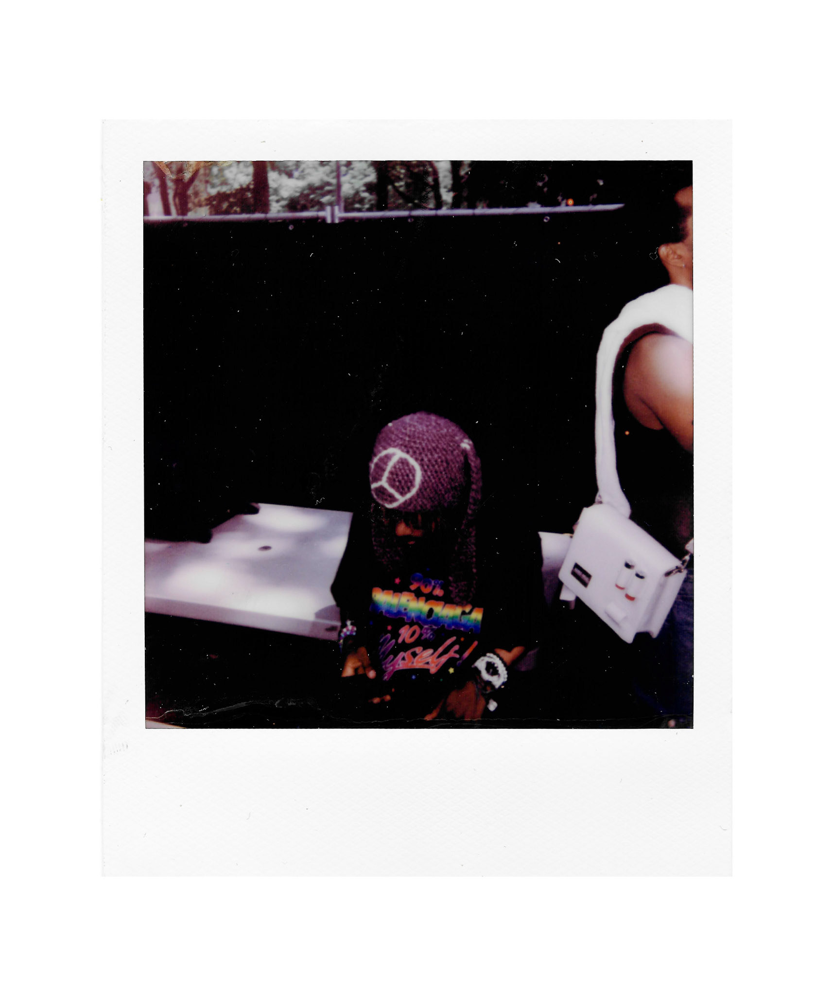musician @midwxst backstage at lollapalooza