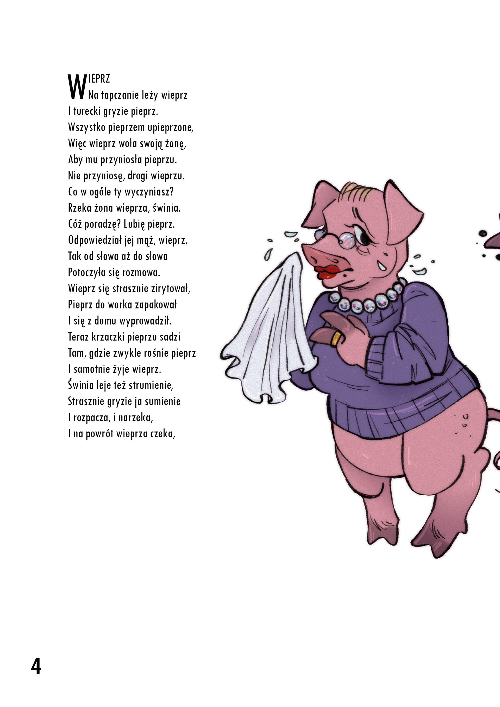 Ilustracja 2/3 do tomika wierszy