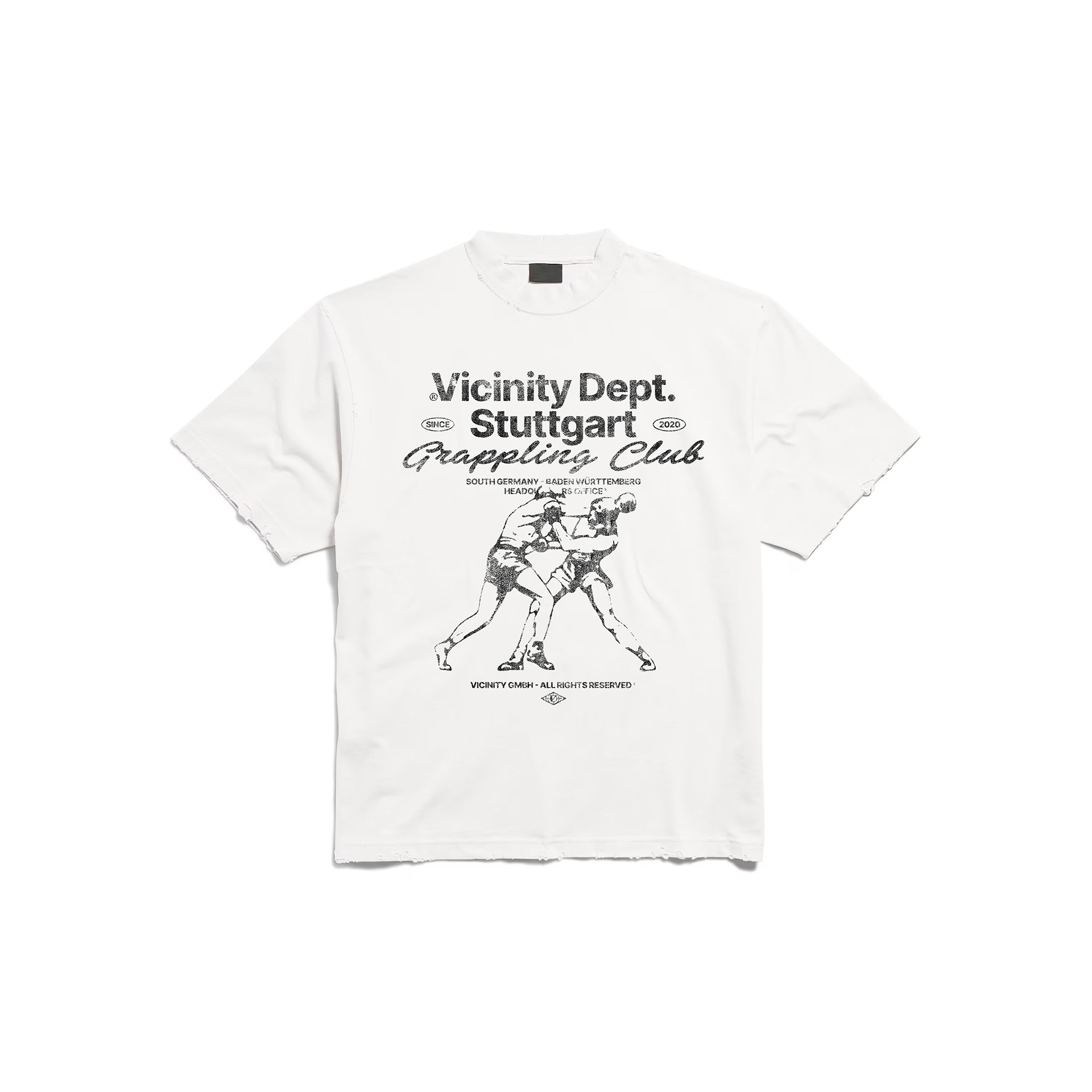 Vicinity Grappling Club Tee Print