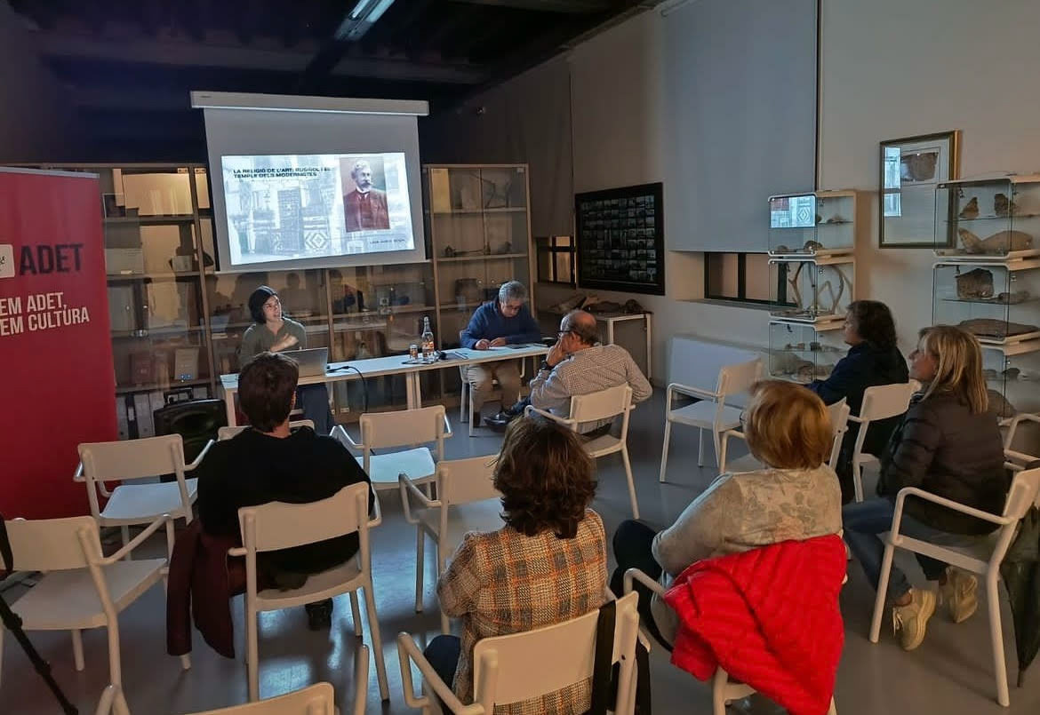 Santiago Rusiñol: xerrada a l'ADET