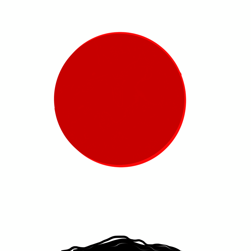 Samurai of the rising Sun 2d animation