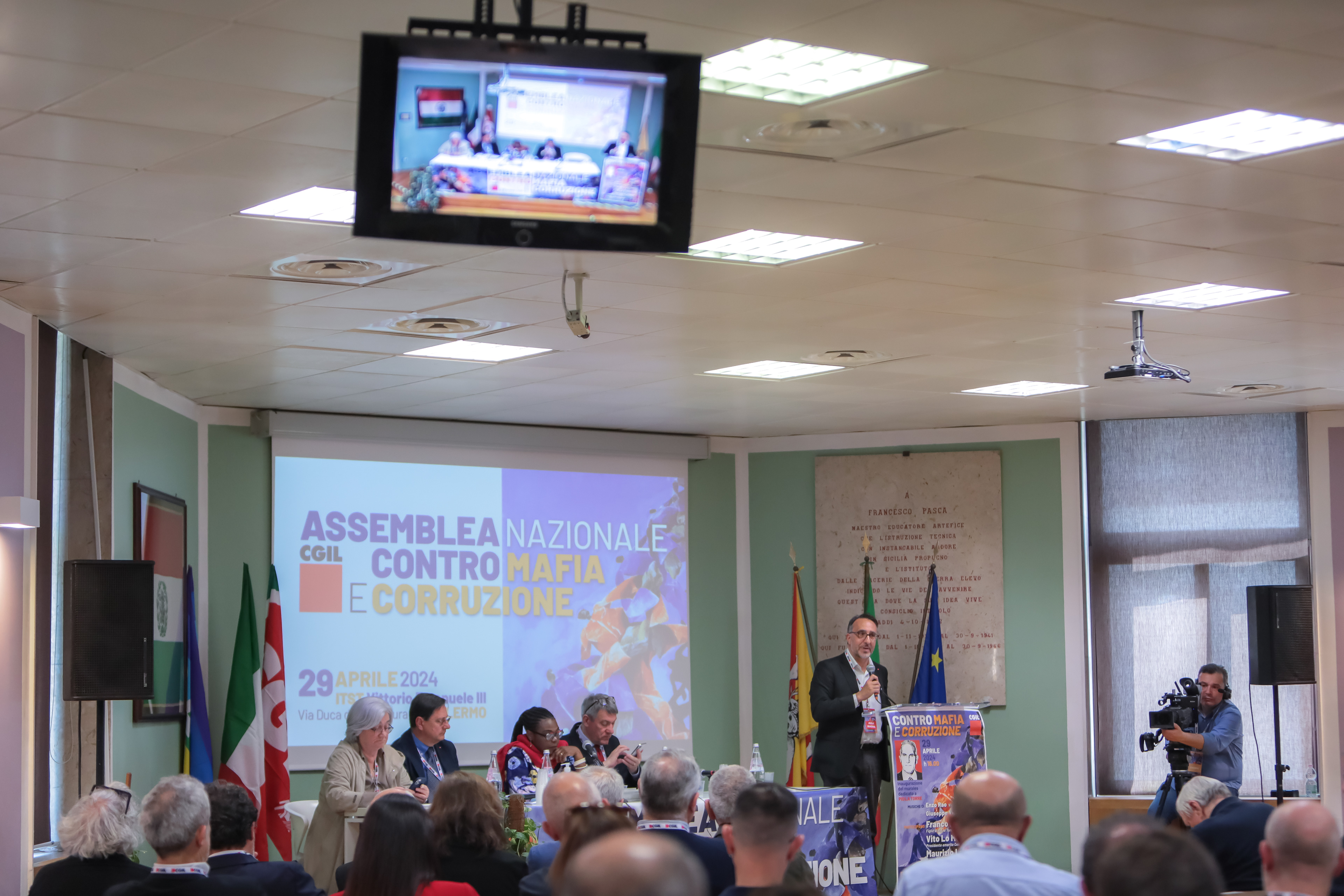 Assemblea nazionale contro mafia e corruzione - CGIL