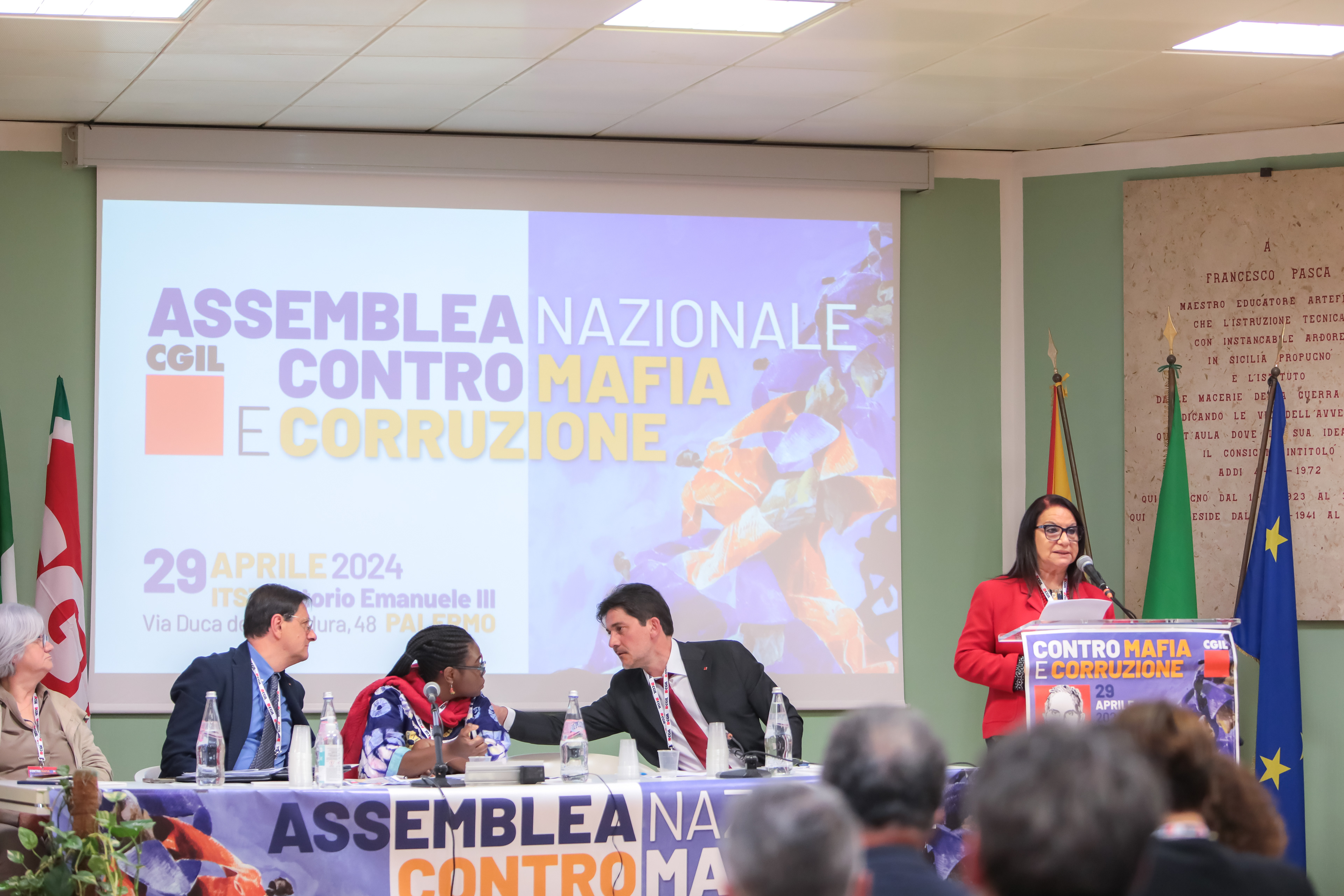 Assemblea nazionale contro mafia e corruzione - CGIL