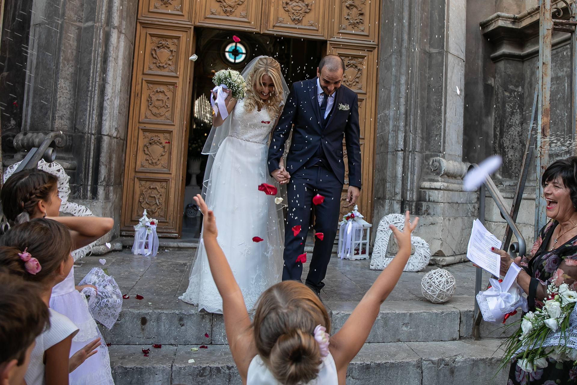 Aurora e Alessio sposi