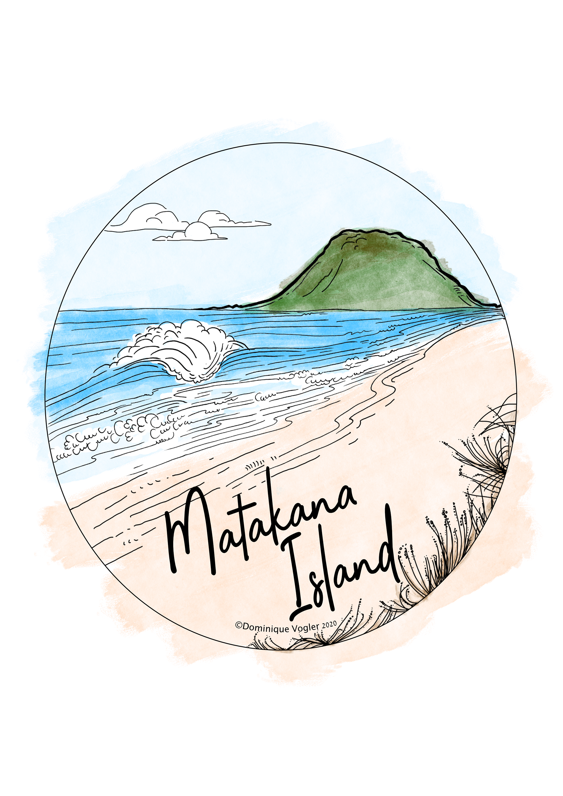 Matakana Island #1 2020