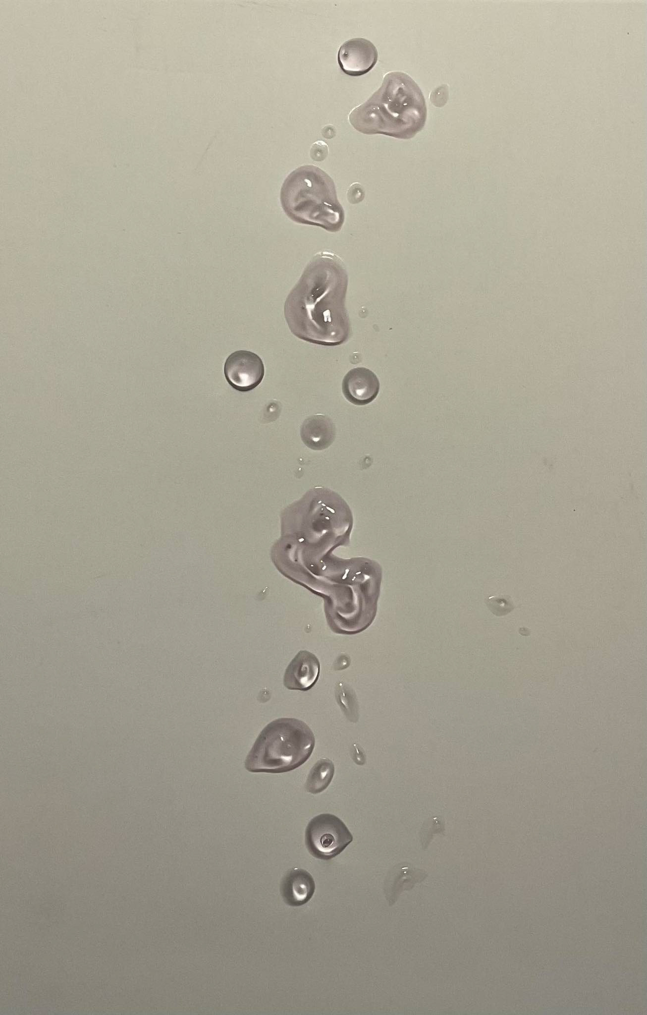 gel used to recreate the liquid