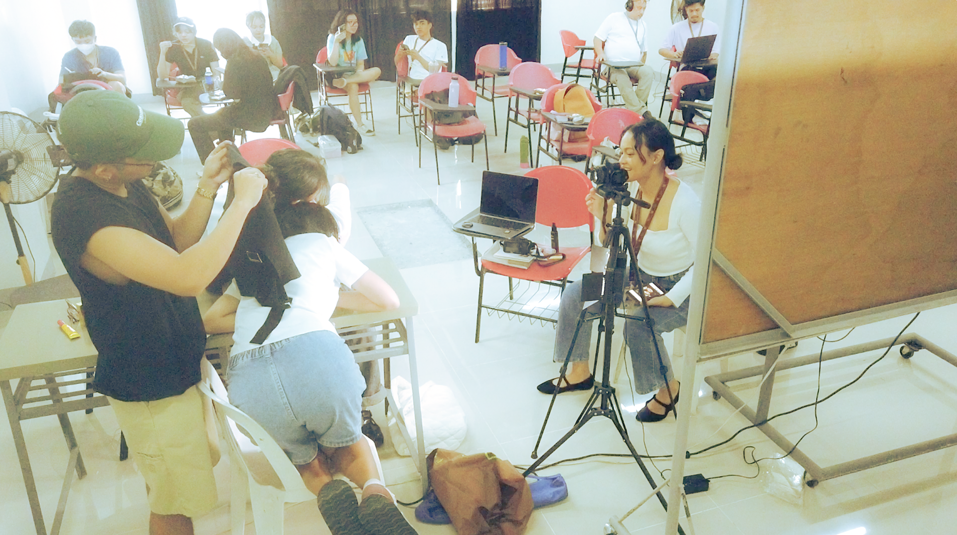 the behind-the-scenes