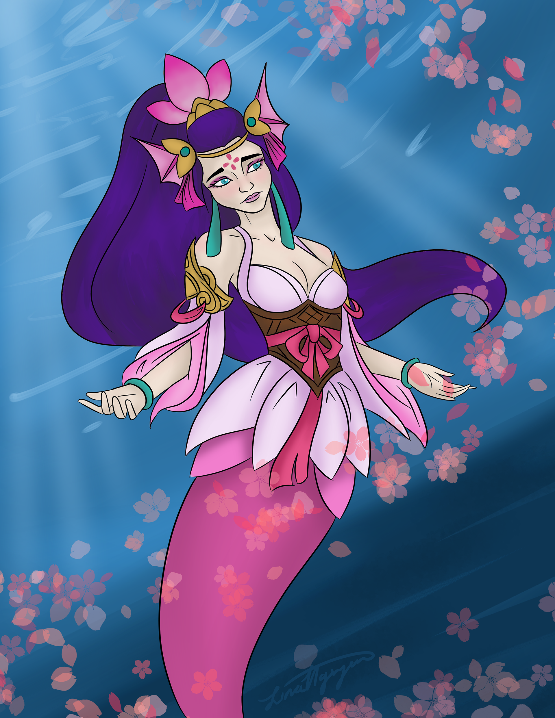 Splendid Staff Nami, 2020, Medibang Paint Pro