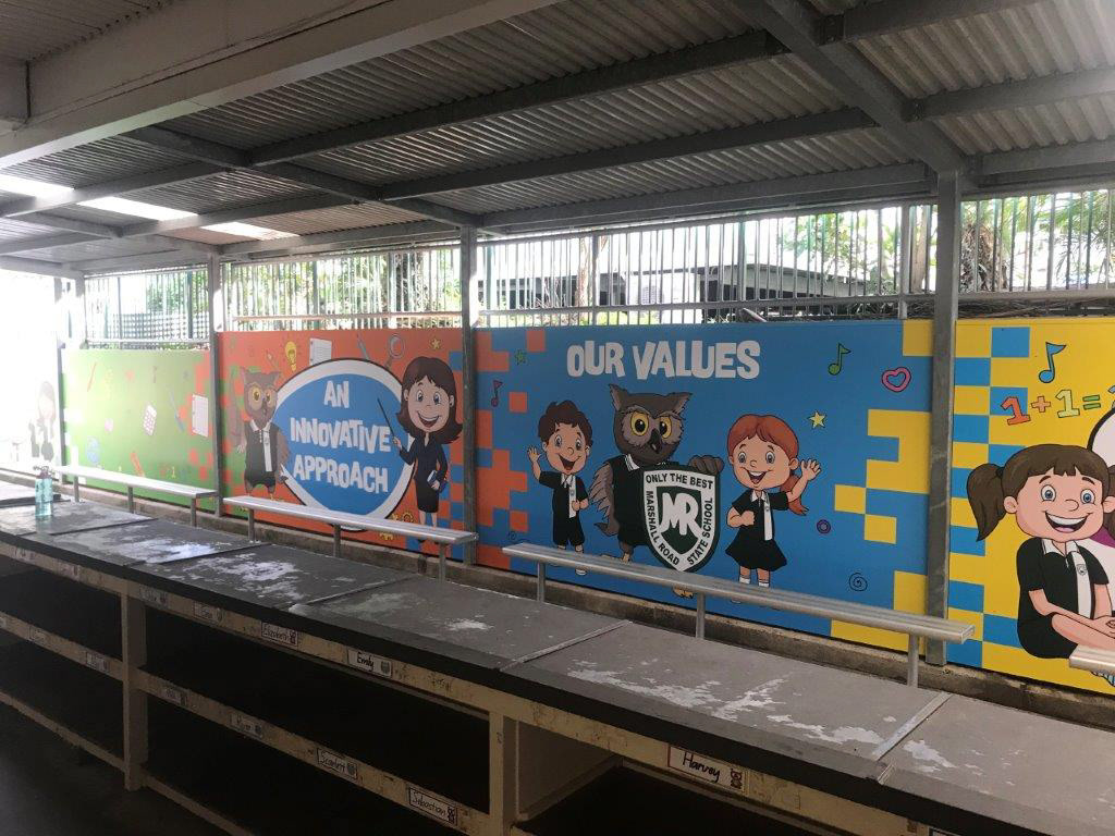 82m2 mural for Marshall Road State School, 2020
