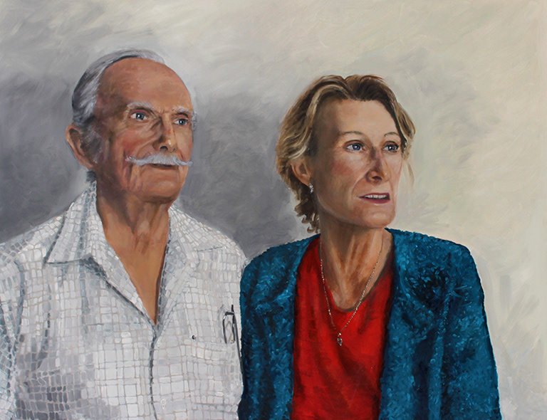 Artist's parents, 2019