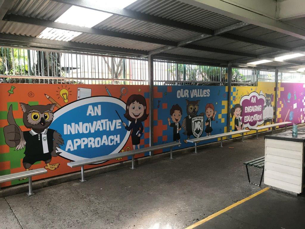 82m2 mural for Marshall Road State School, 2020