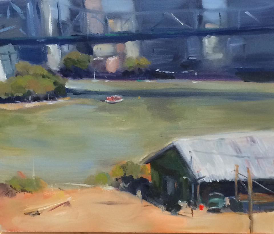 Colley Whisson's Impressionism workshop, 2016
