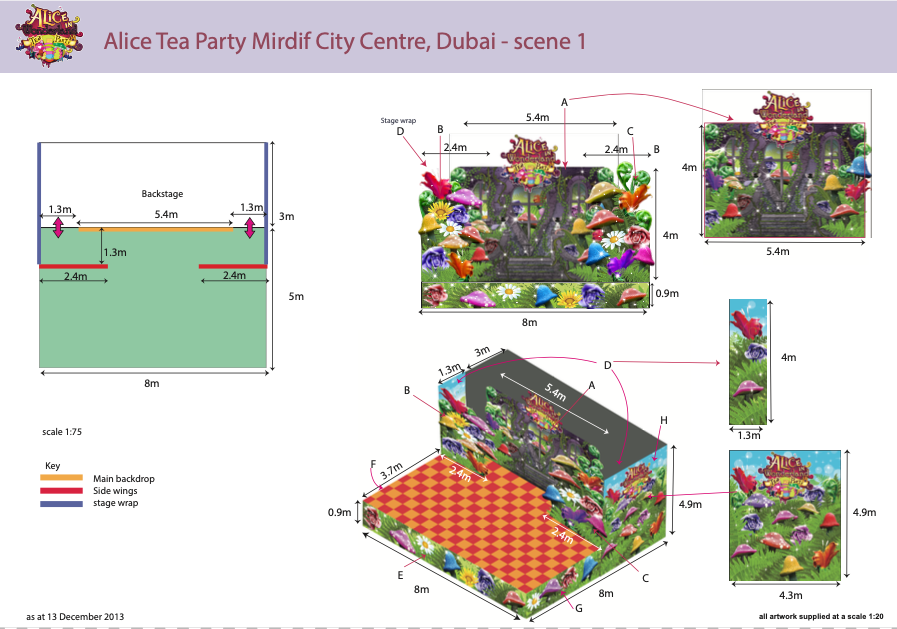 layout, plan, & elevation