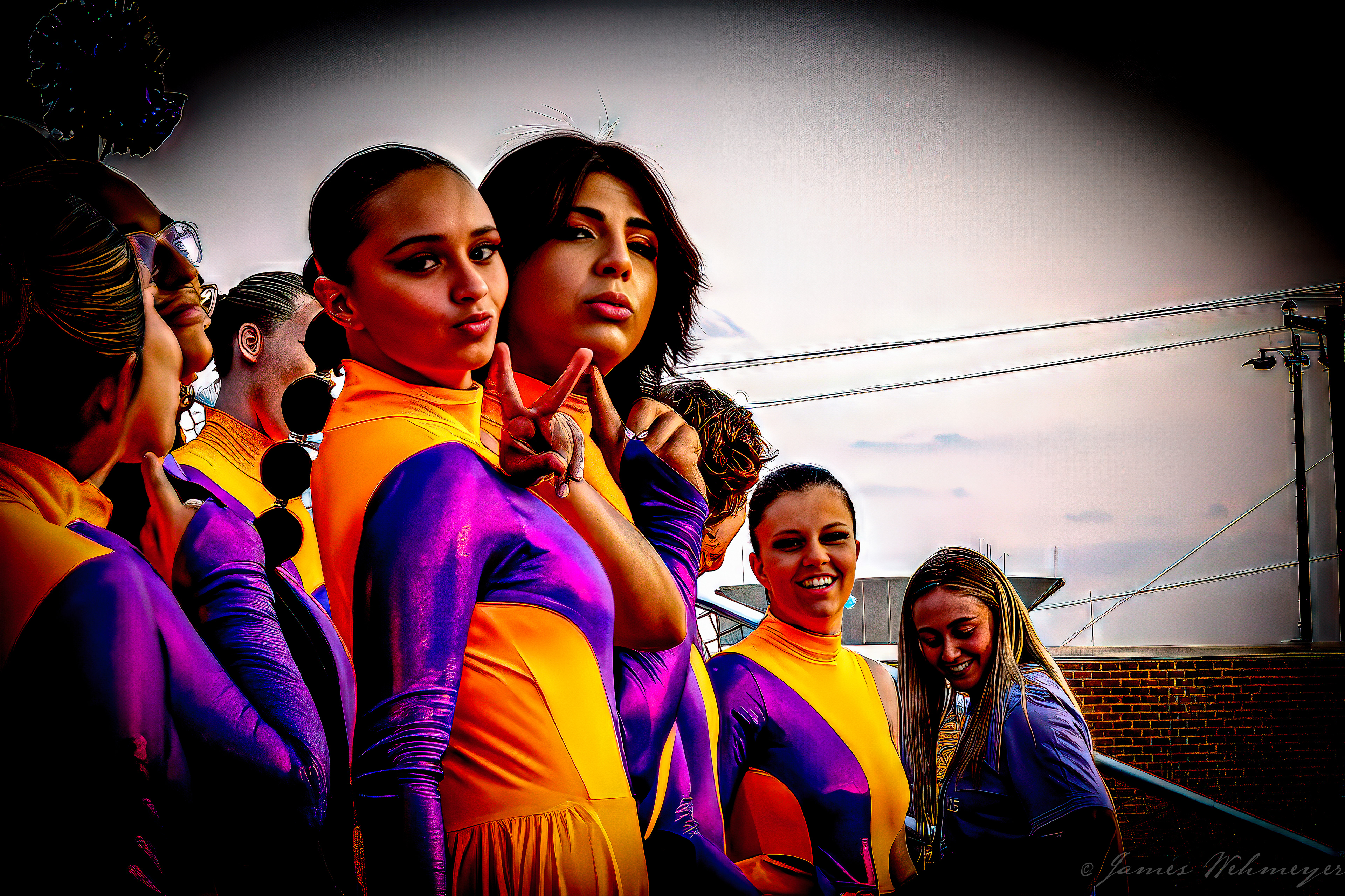 Can pose for Vogue faster than I can snap the shot.