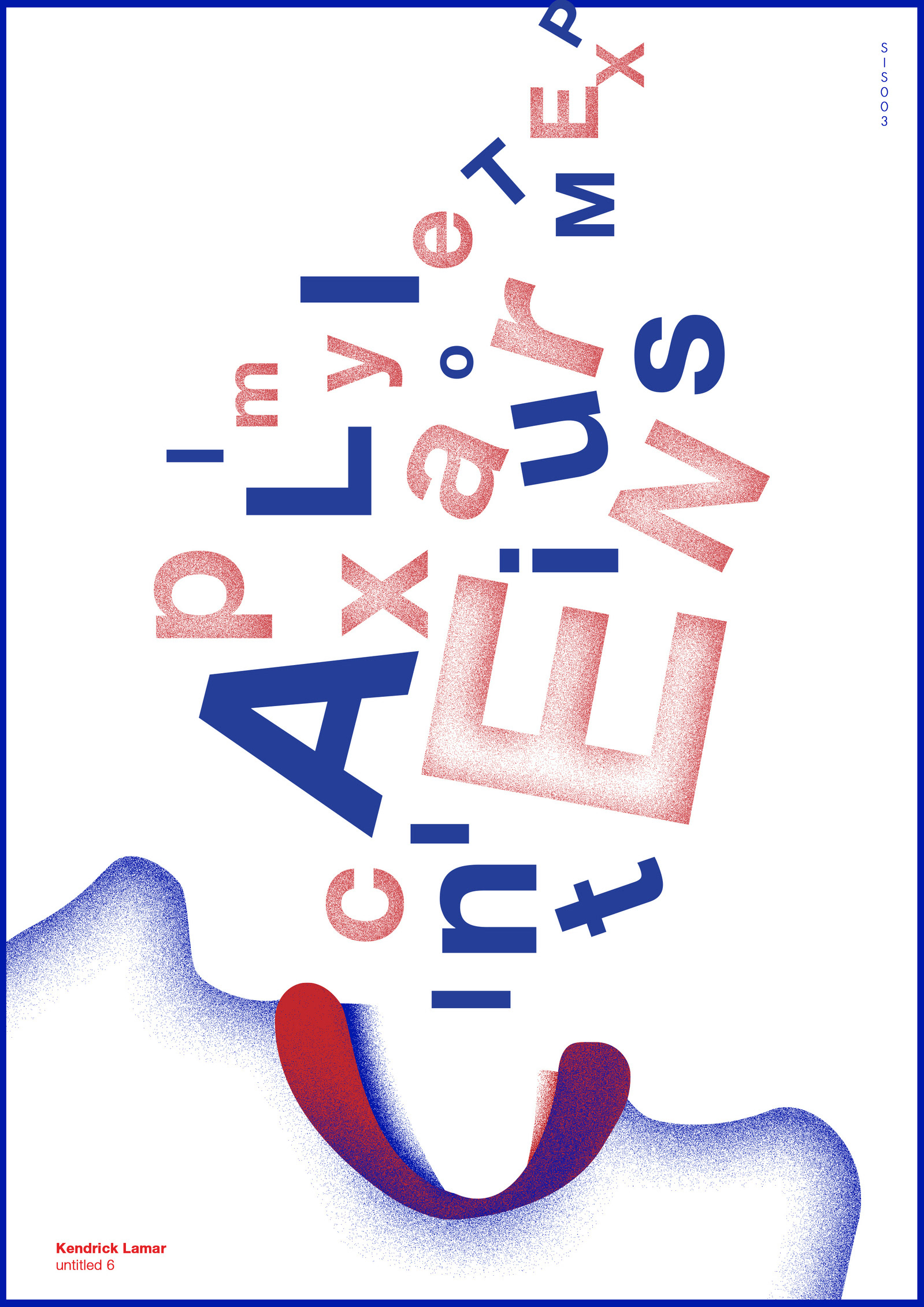 A "Posters for Songs" project created with Carline D'Almeida_Posters made with love, not just for love songs.