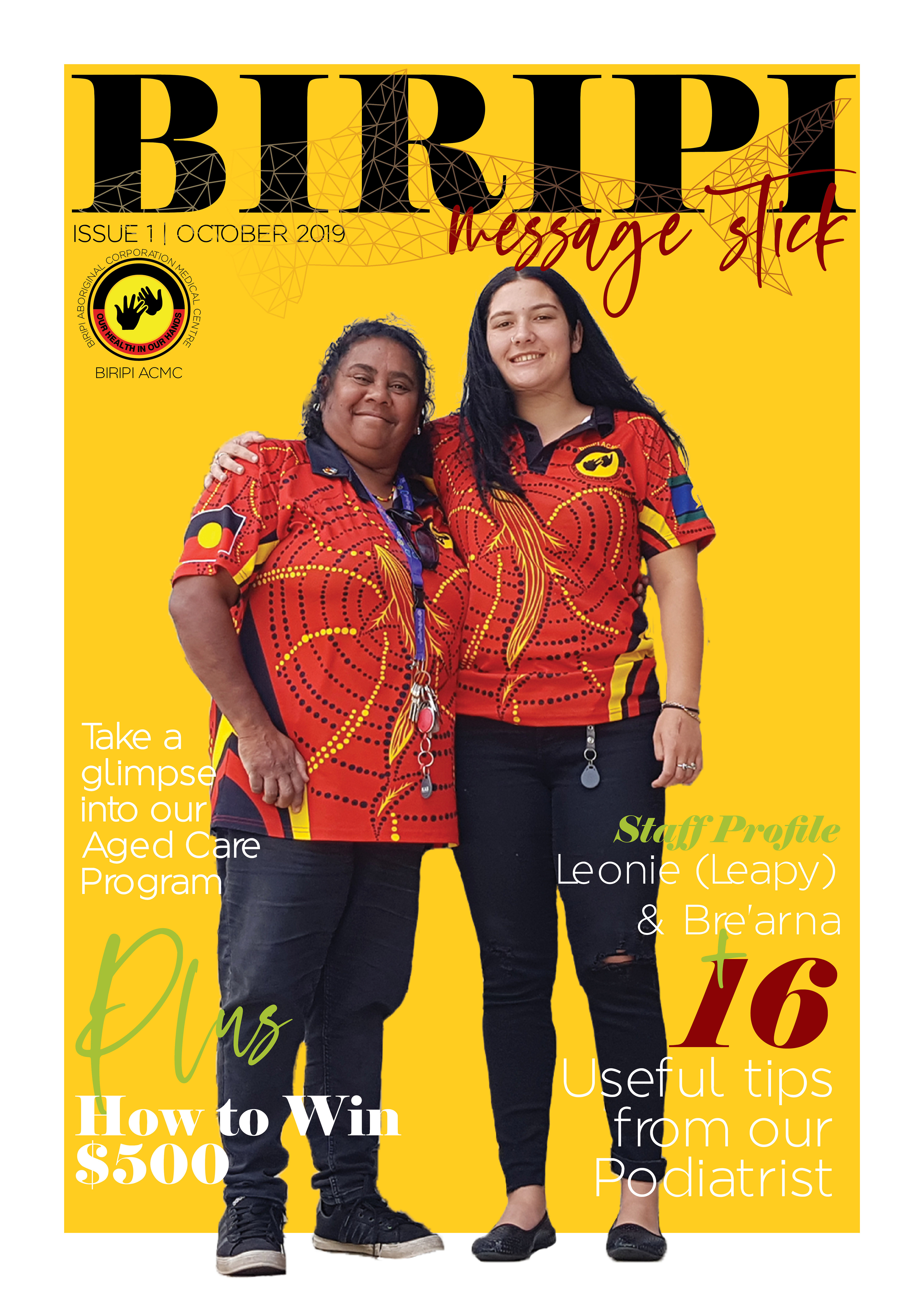 Editorial Design - Biripi Message Stick