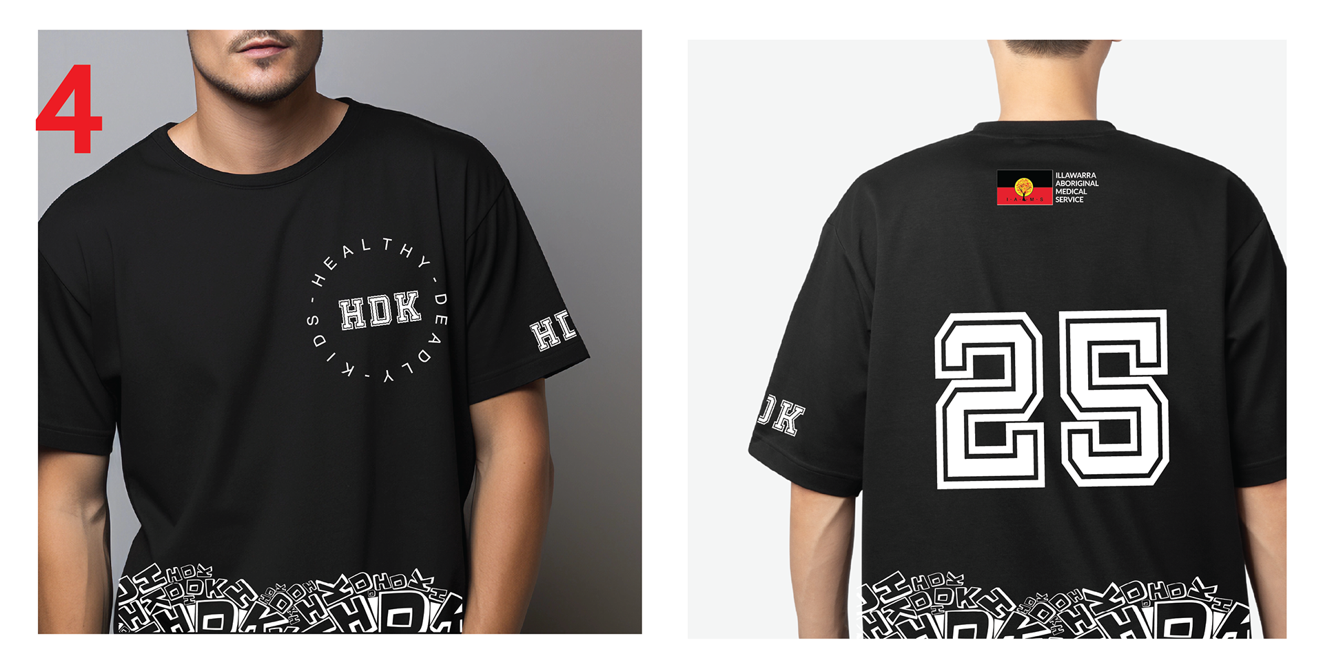 Tshirt Designs - HDK (Healthy Deadly Kids)