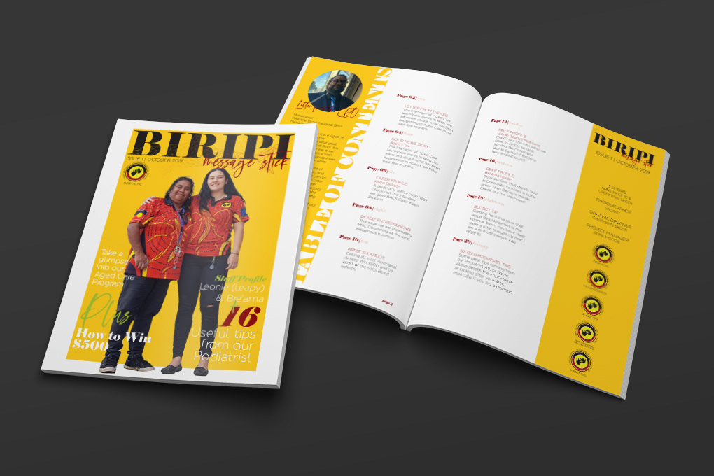 Editorial Design - Biripi Aboriginal Corporation Medical Centre