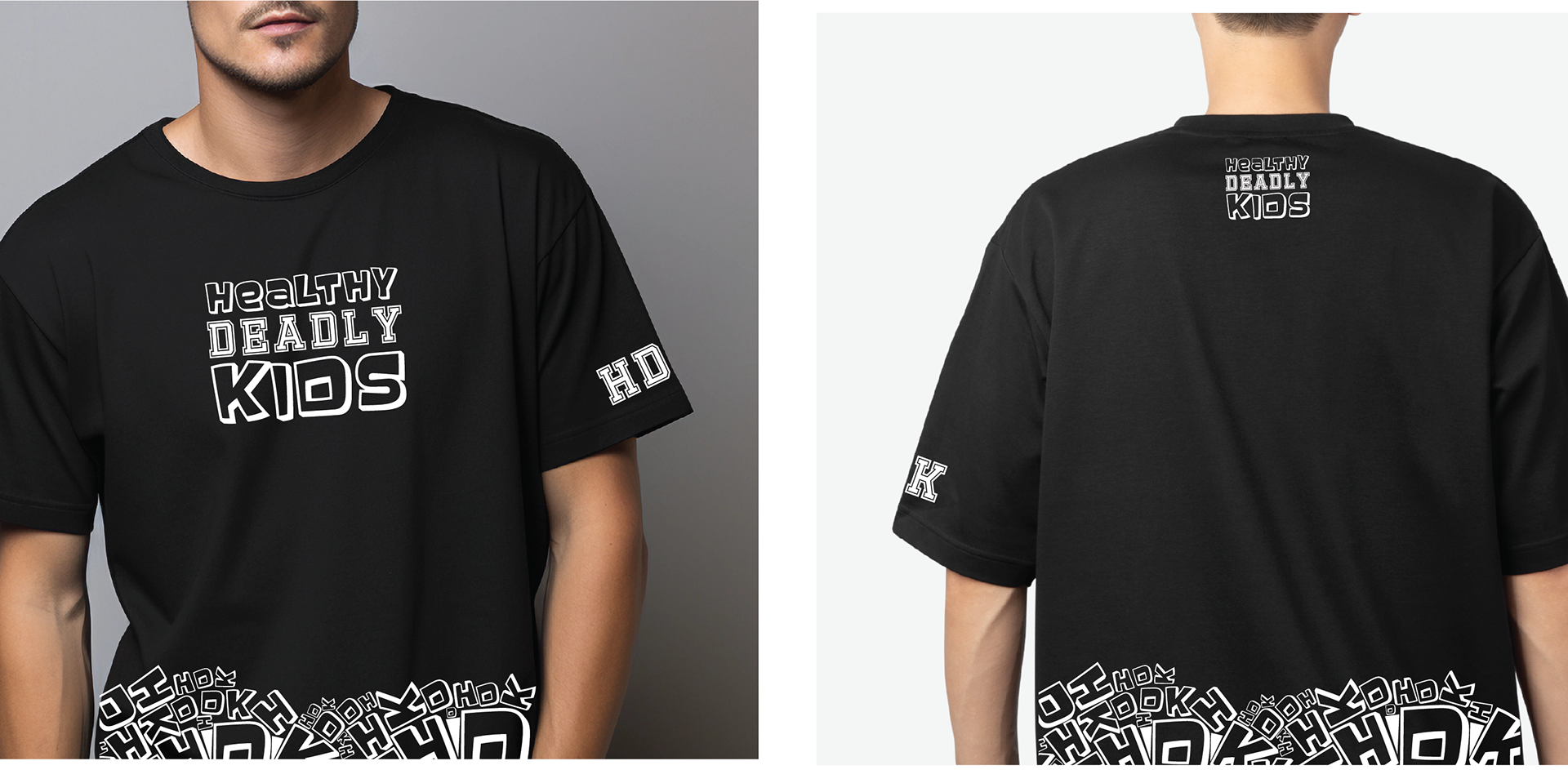 Tshirt Design - HDK (Healthy Deadly Kids)