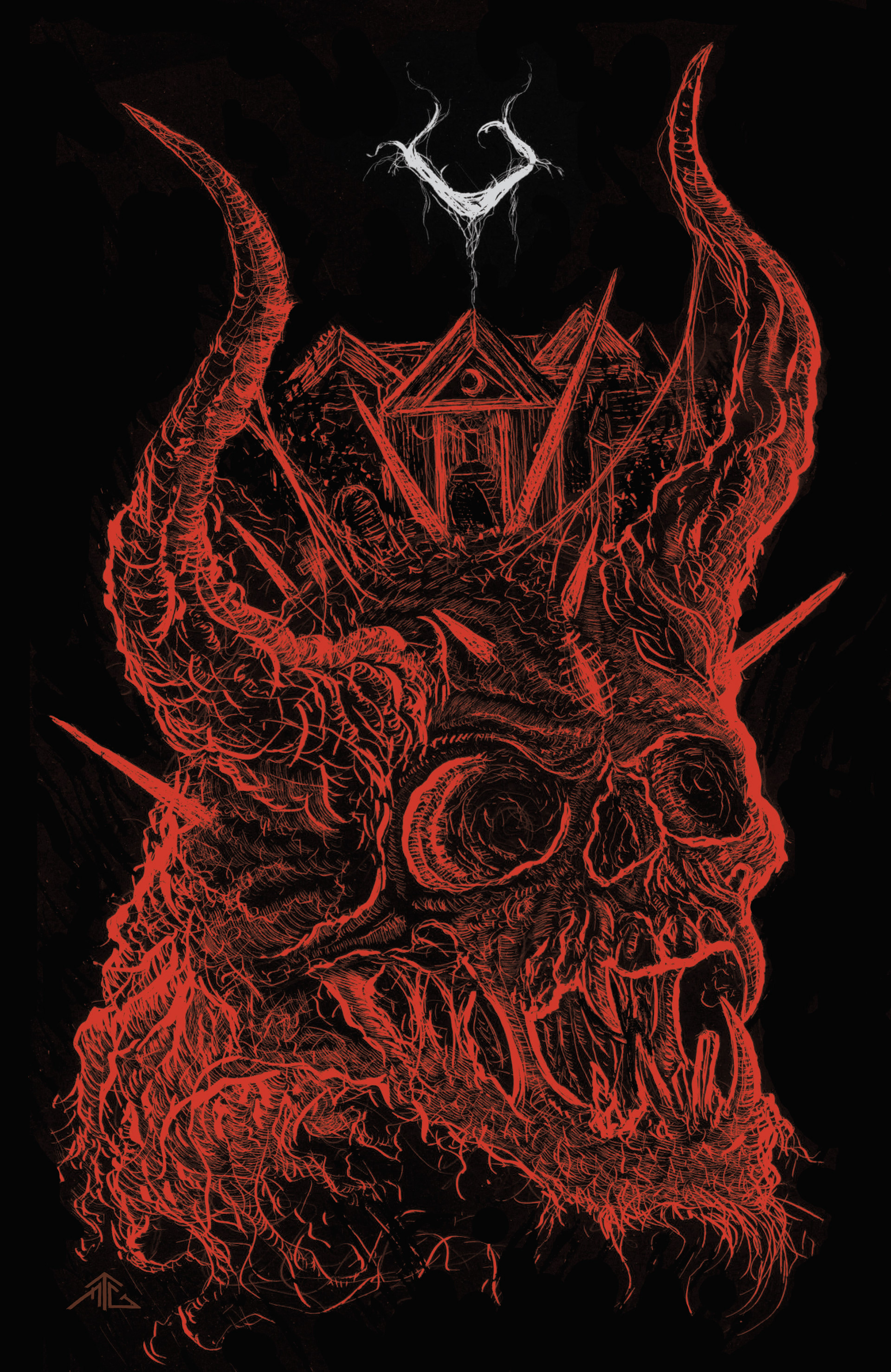 DEMON MAUSOLEUM red