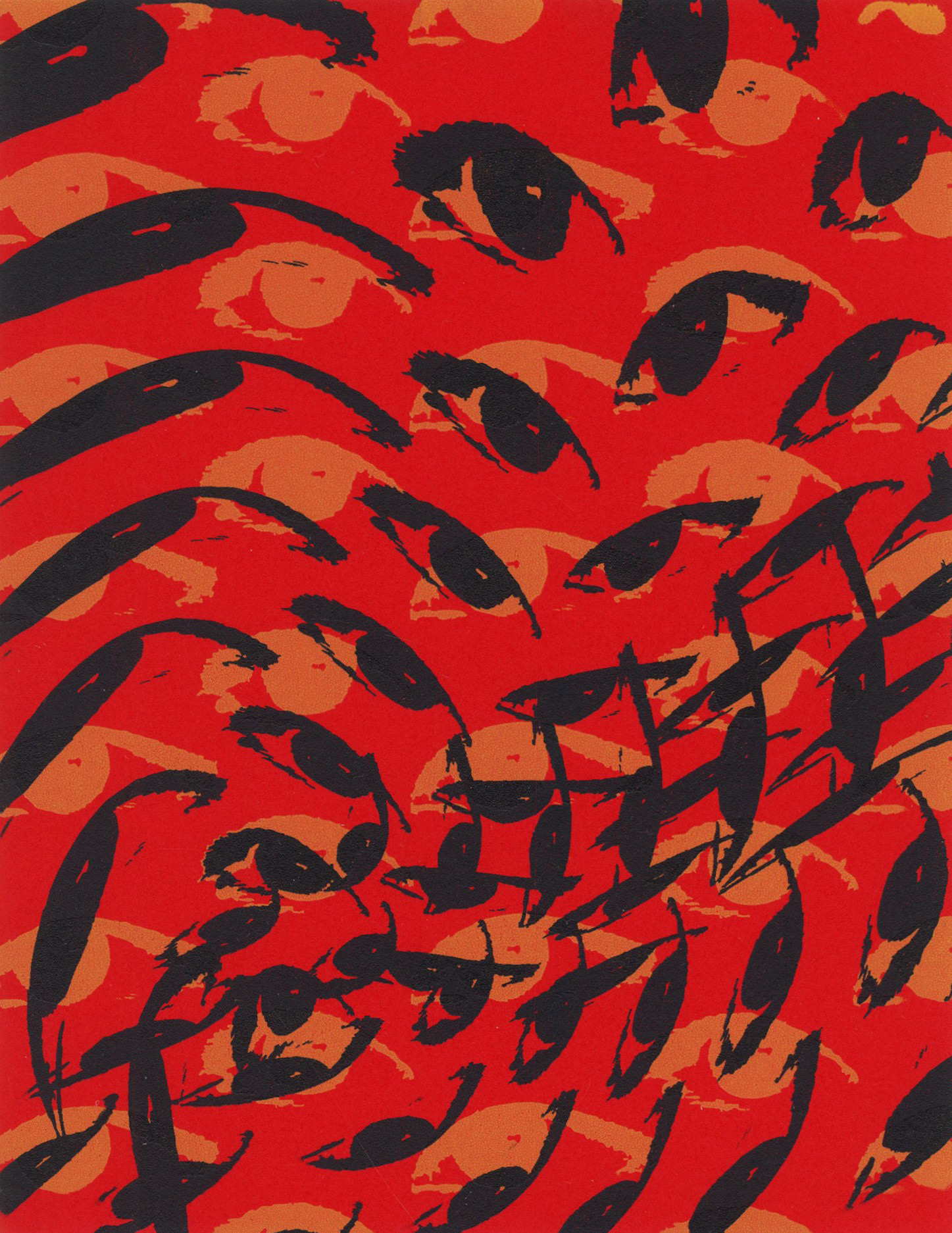 Untitled, 2025, 6 x 8 in, Screen print