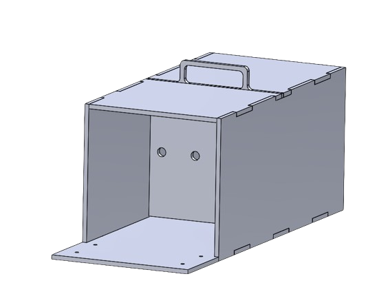 Materials testing setup