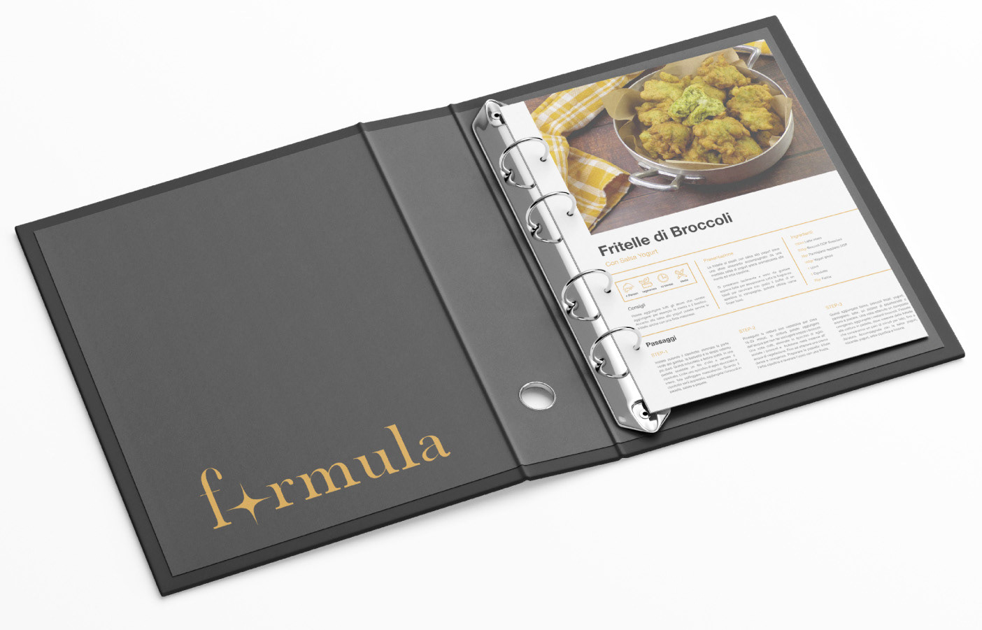 Printed Recipe Concept