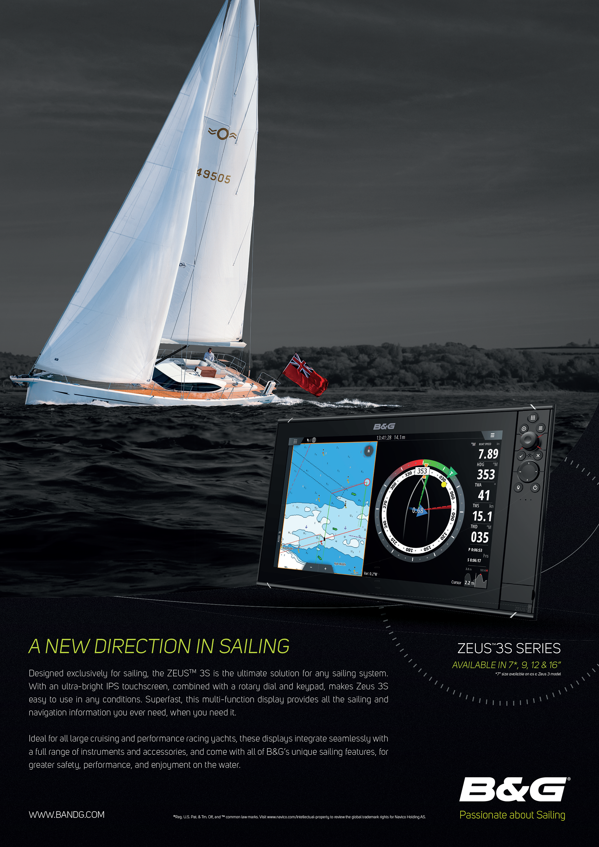 Old Zeus 3S Print Advert