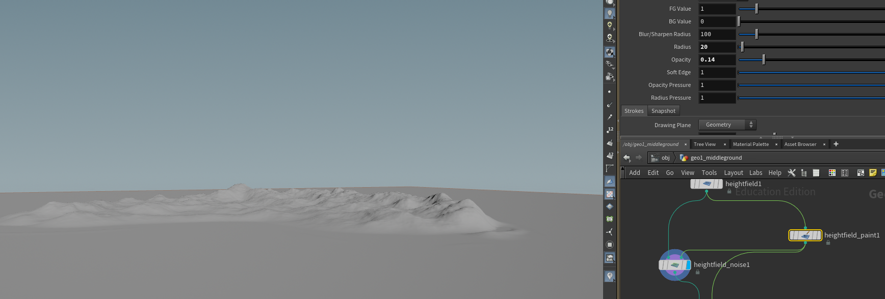 height map