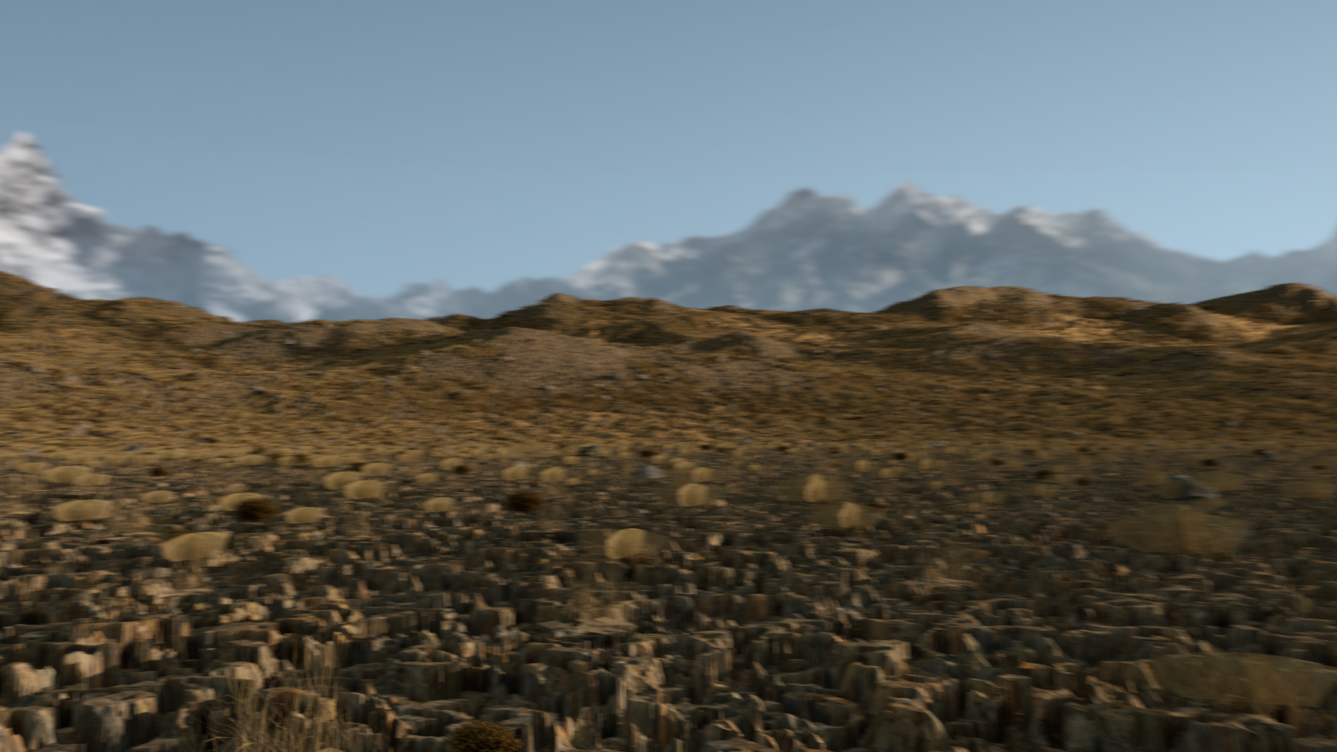 middleground + background