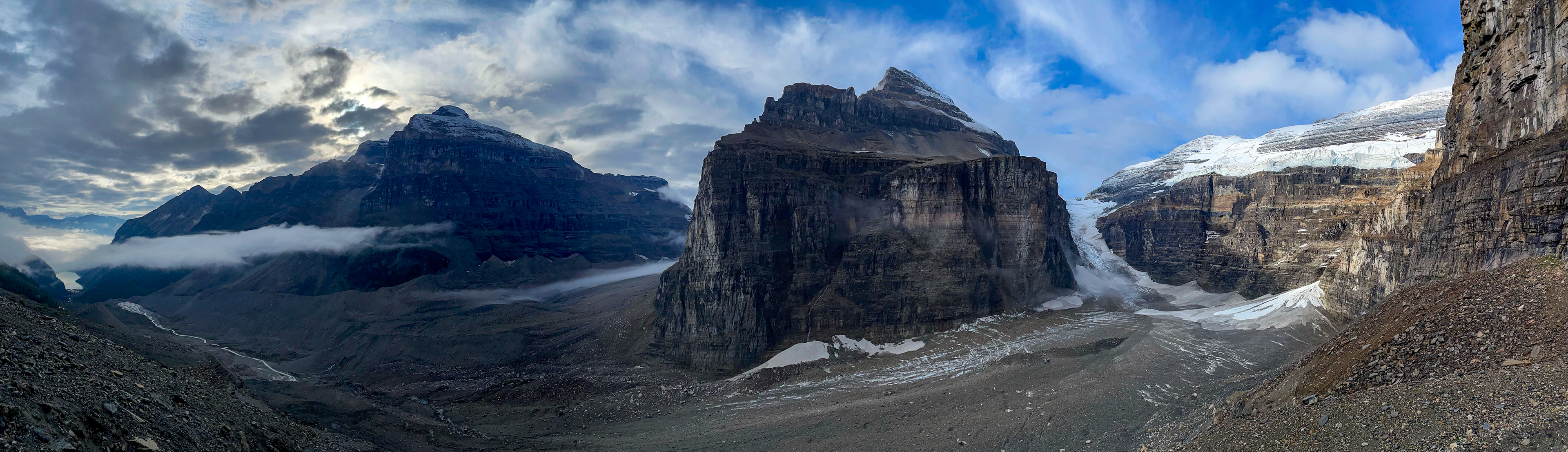 Plain of the Six Glaciers