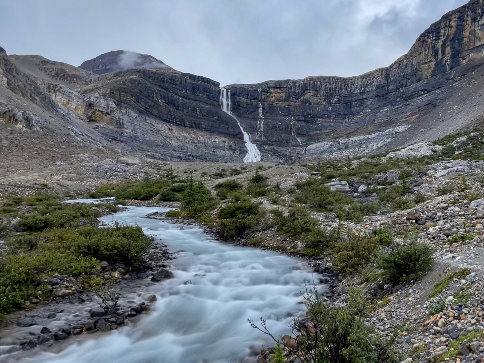 Bow Glacier Falls