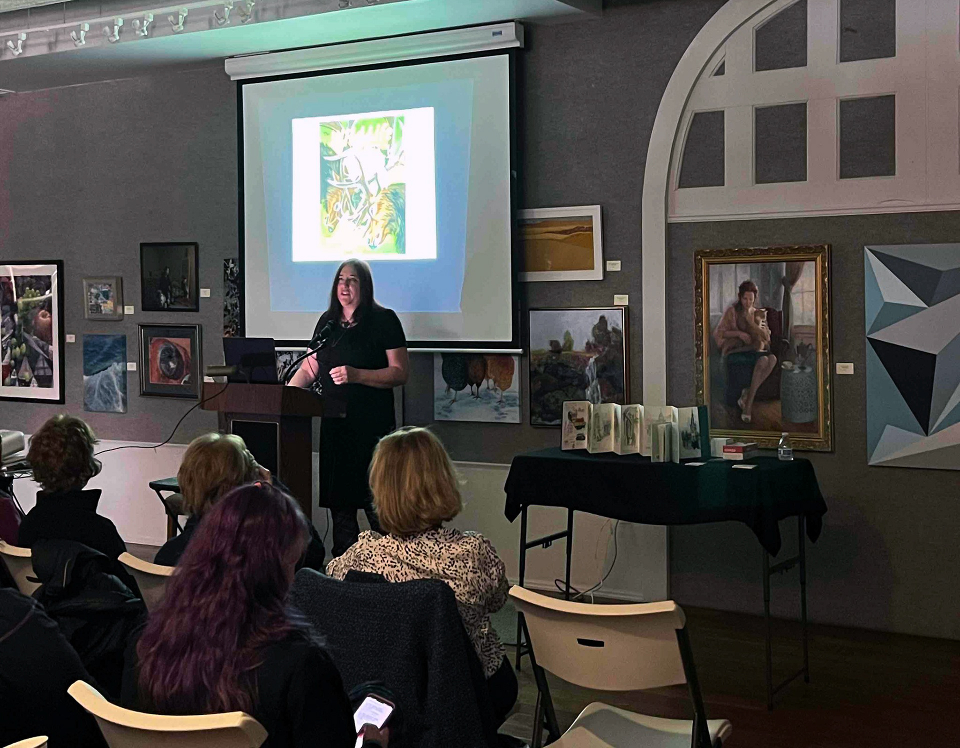 Lecture at the Women's Art Club
