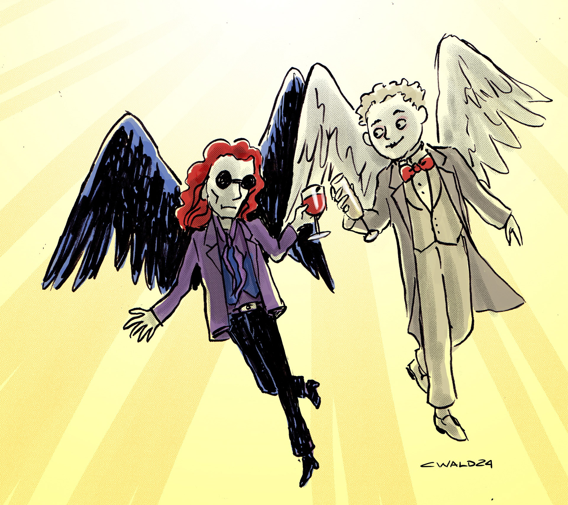 Fan Art Demo-Good Omens
