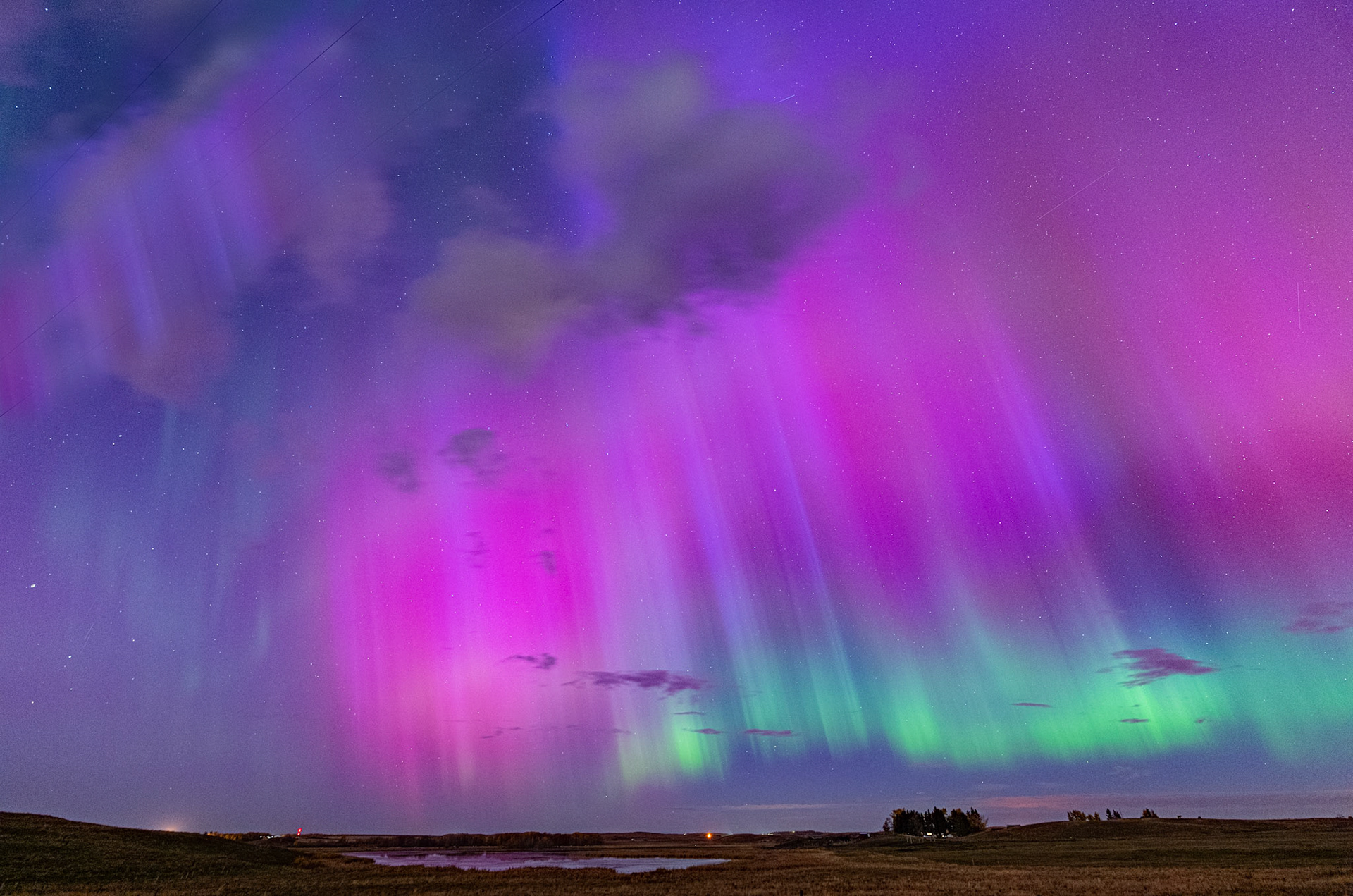 Aurora NW of Calgary