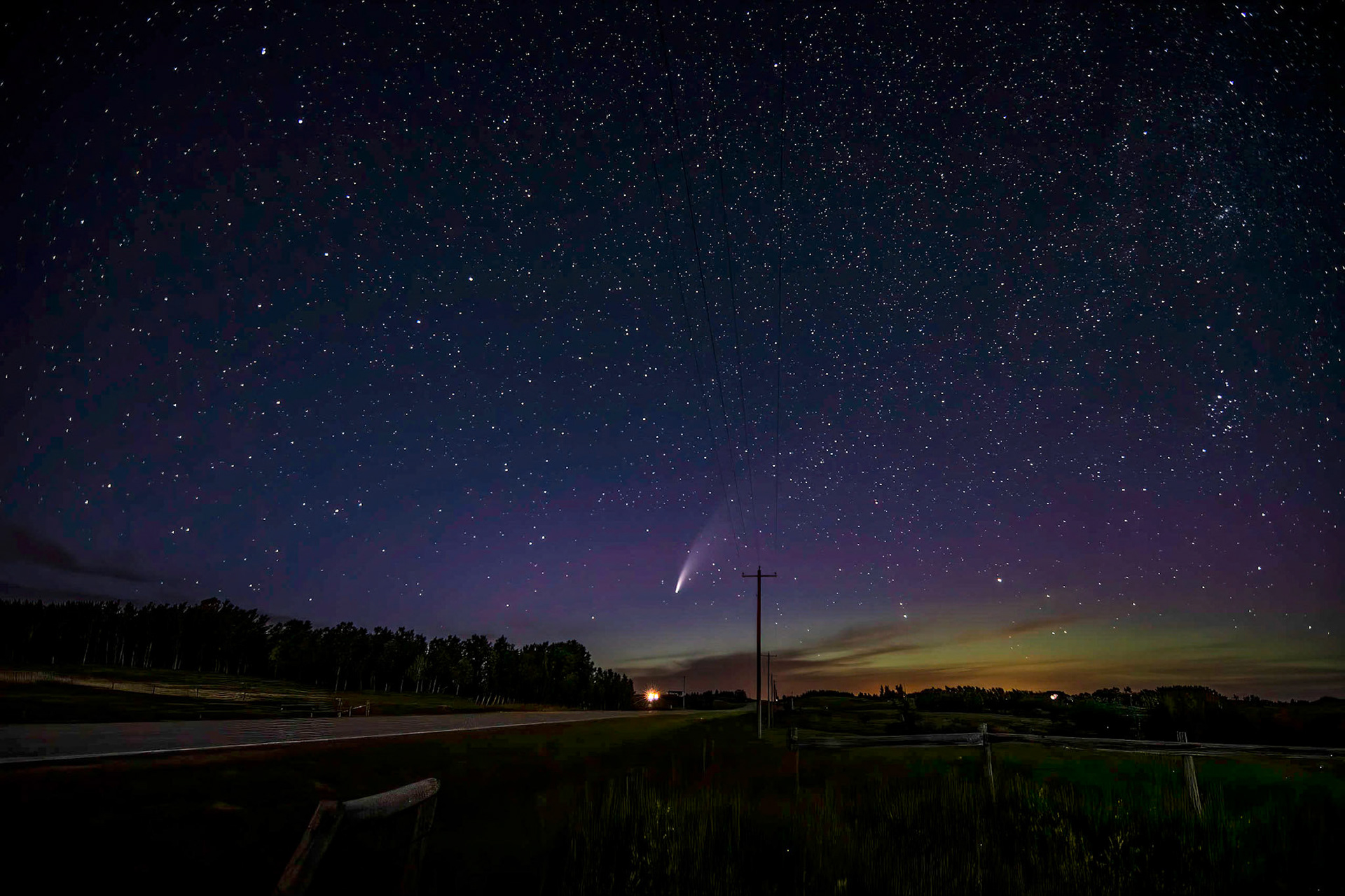 Comet Neowise NW of Calgary