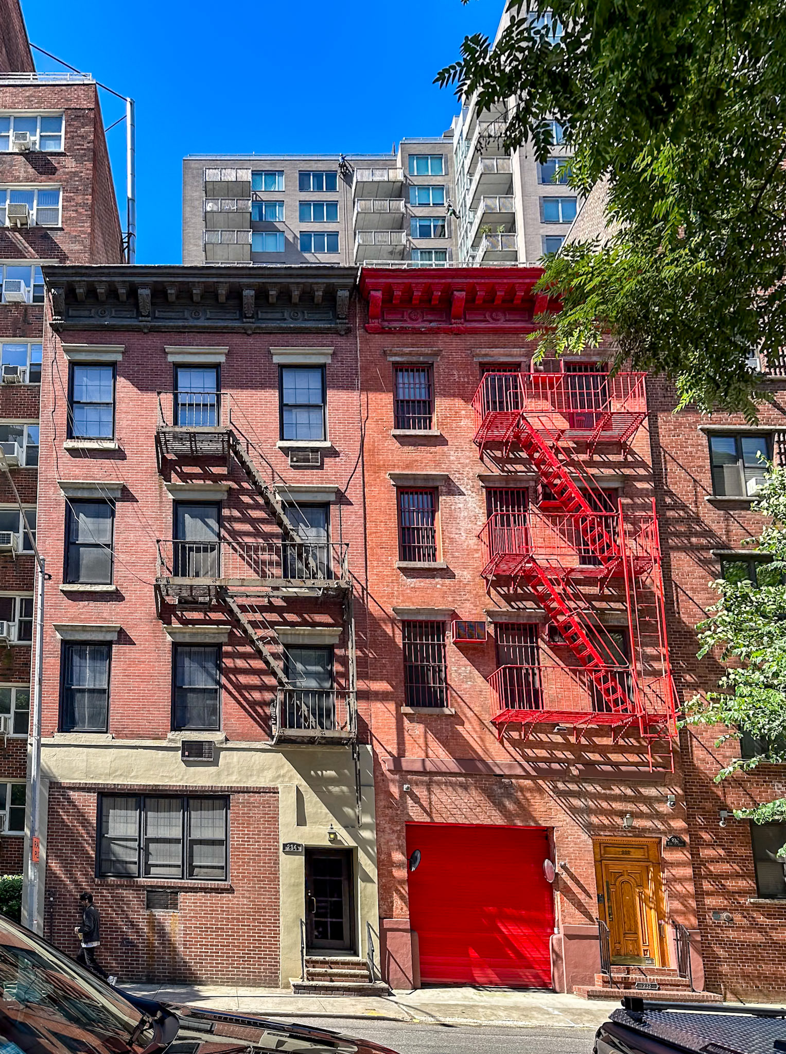 Murray Hill fire escapes