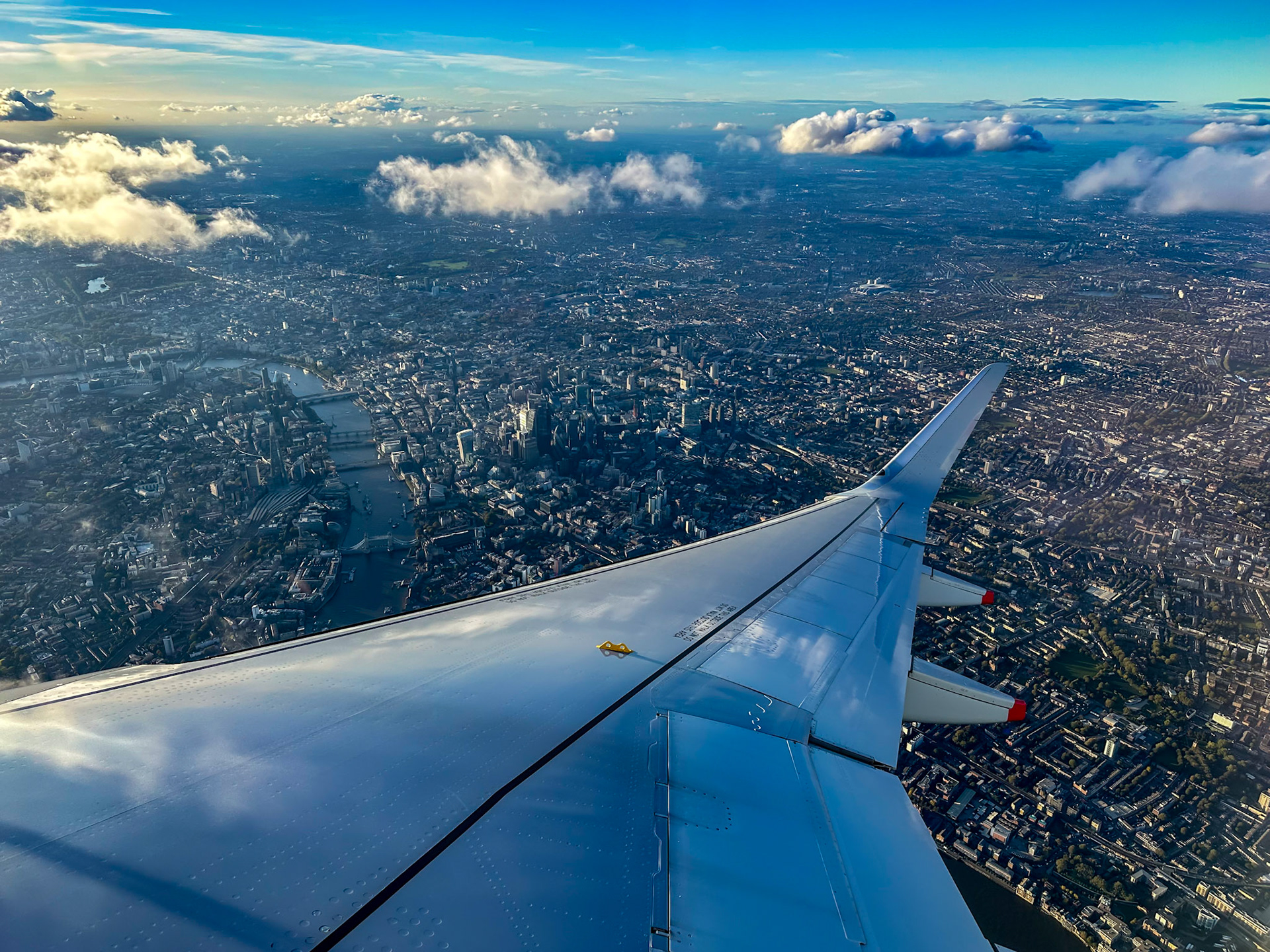 London under the wing