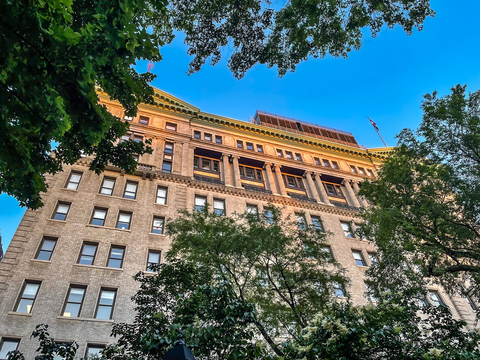 New York, NY - Jun 4, 2022: NYU Silver Center for Arts and Science